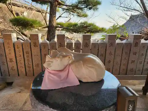 北野天満神社の像