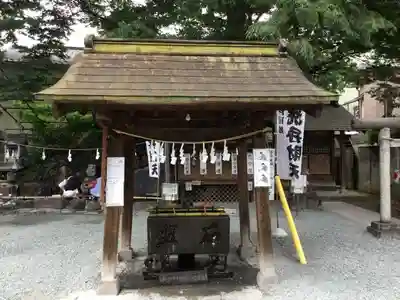 川越熊野神社の手水舎