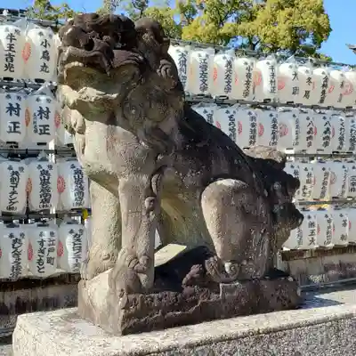 桑名宗社（春日神社）の狛犬