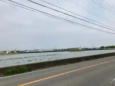 国安天満神社の周辺