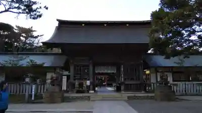 大洗磯前神社の山門・神門