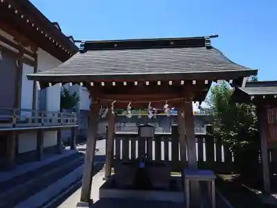 今泉八坂神社の手水舎
