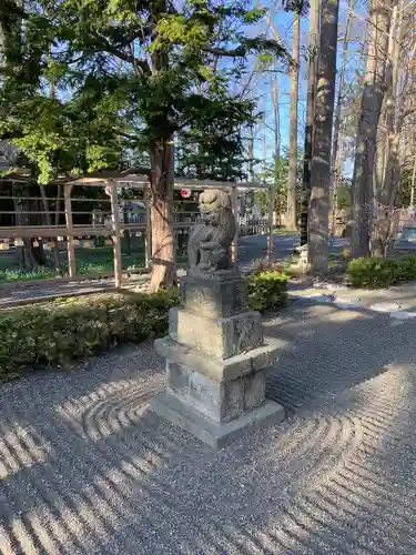 旭川神社の狛犬