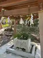 諏訪八幡神社の手水舎
