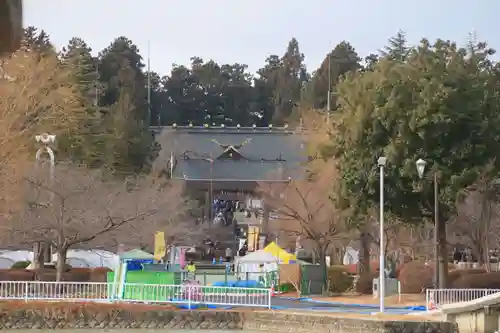 開成山大神宮の景色