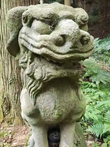 上堂神社の狛犬