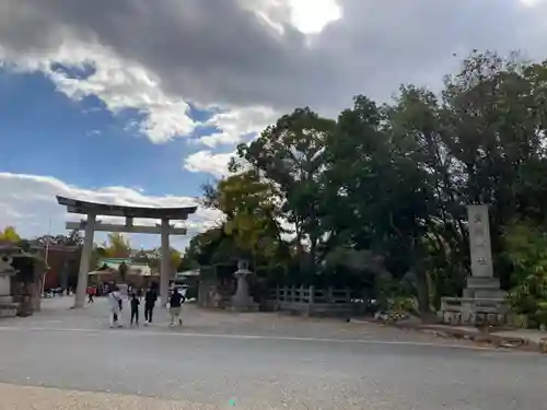 豊國神社の鳥居