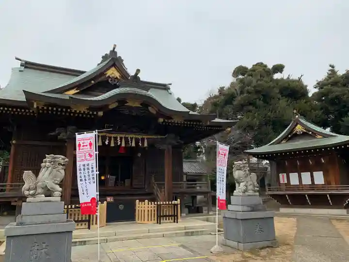 赤羽八幡神社の本殿・本堂