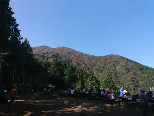 大山阿夫利神社の景色