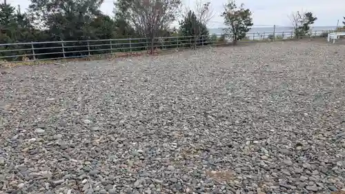 十勝神社頓宮の庭園