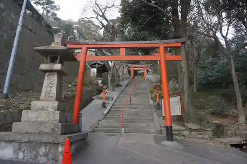 諏訪神社・諏訪山稲荷神社の鳥居