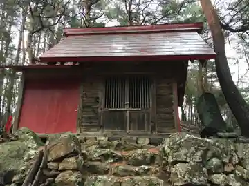 高尾社の本殿・本堂