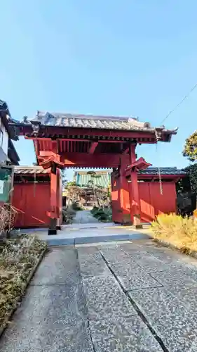 安世院の山門・神門