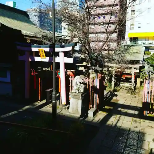 柳森神社の景色