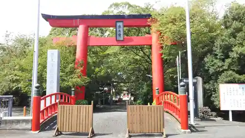 米之宮浅間神社の鳥居