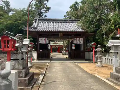 廣田八幡神社の山門・神門