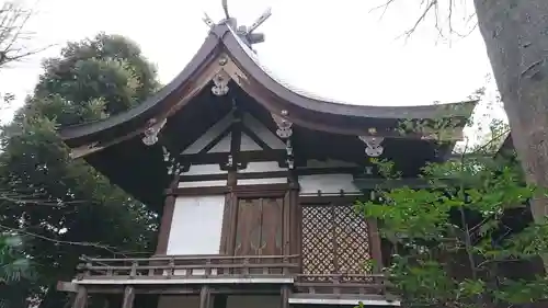 奥澤神社の本殿・本堂