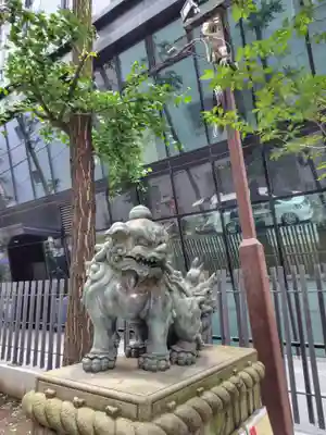 花園神社の狛犬