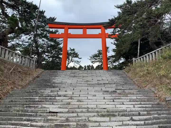 函館護國神社の鳥居