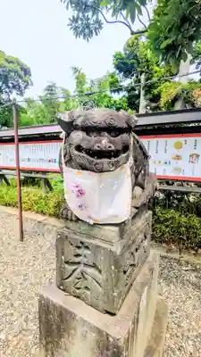 菊田神社の狛犬