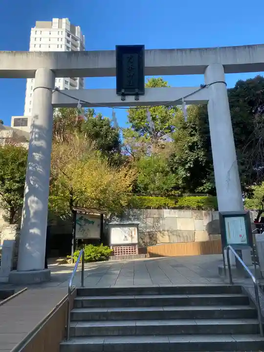 乃木神社の鳥居