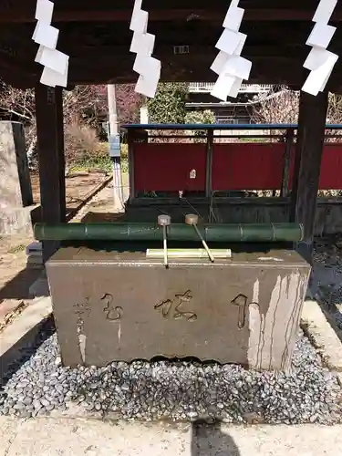 前玉神社の手水