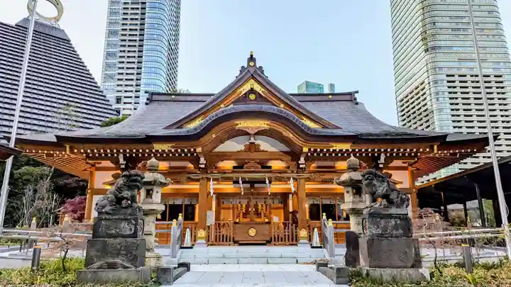 西久保八幡神社の本殿・本堂