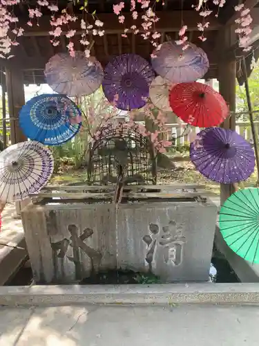 若宮神明社の手水舎