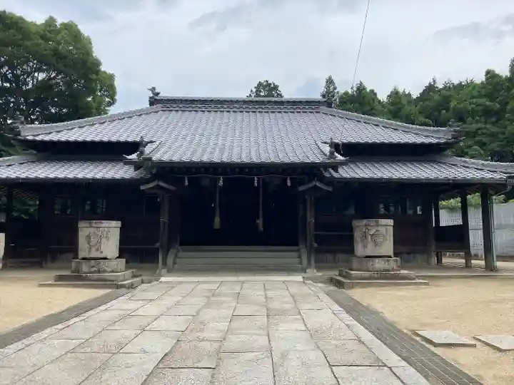 大井八幡大神社の本殿・本堂