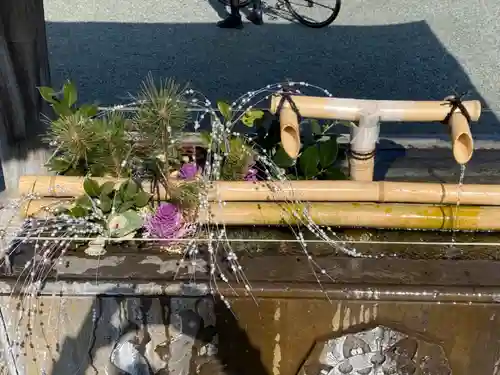 成田山川越別院の手水舎