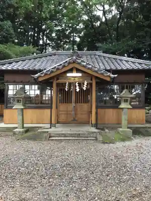 神戸神社の本殿・本堂