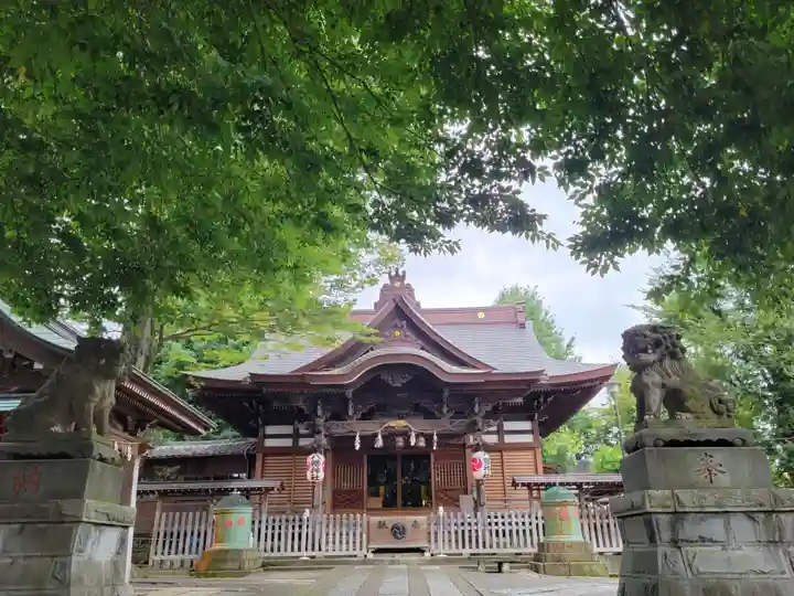 滝野川八幡神社の本殿・本堂