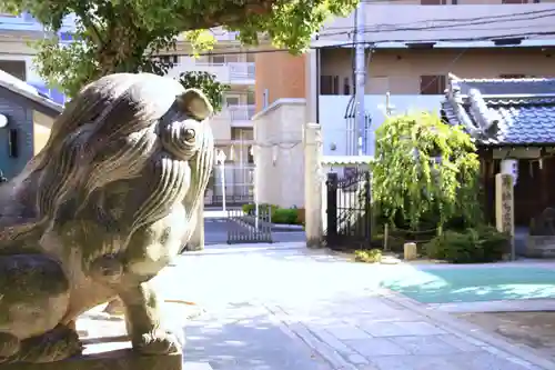 天神社の狛犬