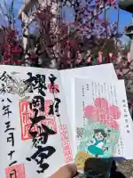 櫻岡大神宮の御朱印