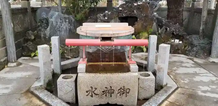 題経寺(柴又帝釈天)の手水舎