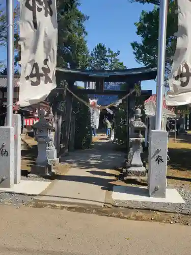 血方神社の鳥居