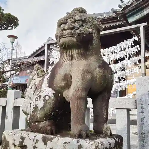 岡崎天満宮の狛犬