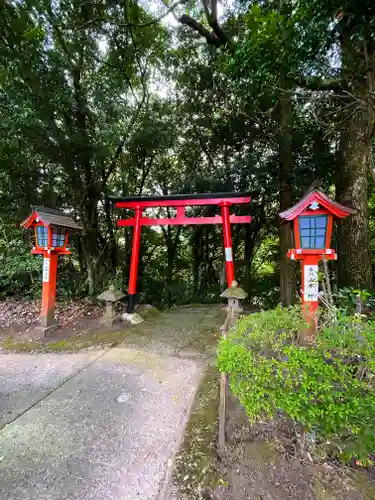 扇森稲荷神社の鳥居