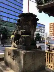 阿邪訶根神社の狛犬