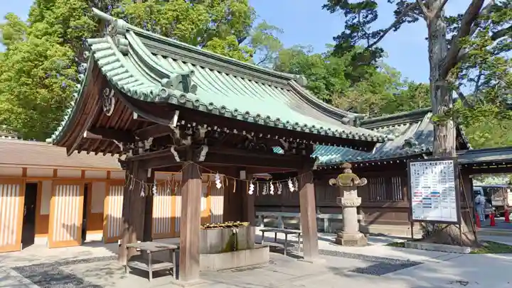 三嶋大社の手水舎