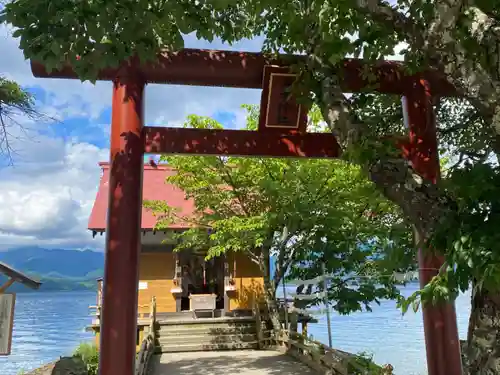 浮木神社の鳥居