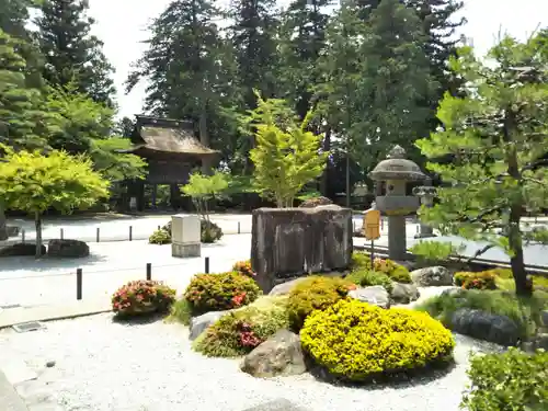 恵林寺の庭園