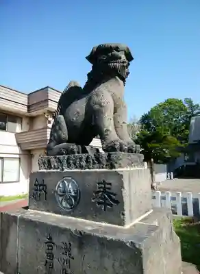 滝川神社の狛犬