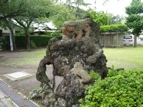 大津諏訪神社の狛犬