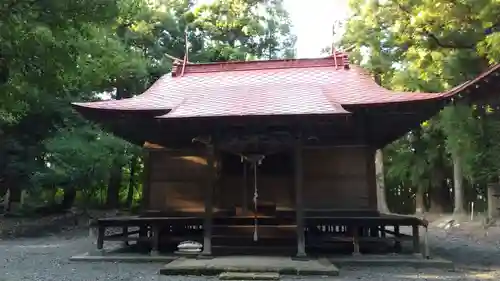 帳附神社の本殿