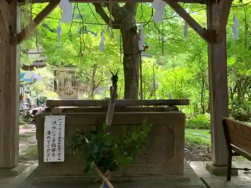 愛宕神社の手水