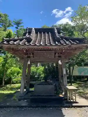 笠森寺の手水舎