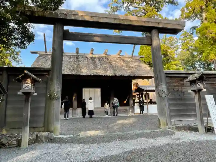 伊勢神宮外宮(豊受大神宮)の鳥居