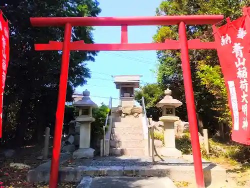 稲荷社（青山稲荷）の鳥居