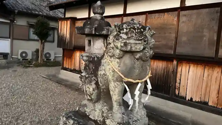 杵築神社の狛犬